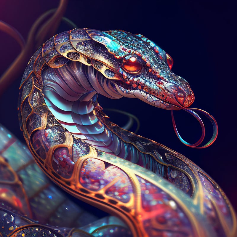 Mythical reptiles